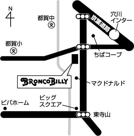 東千葉店 周辺MAP